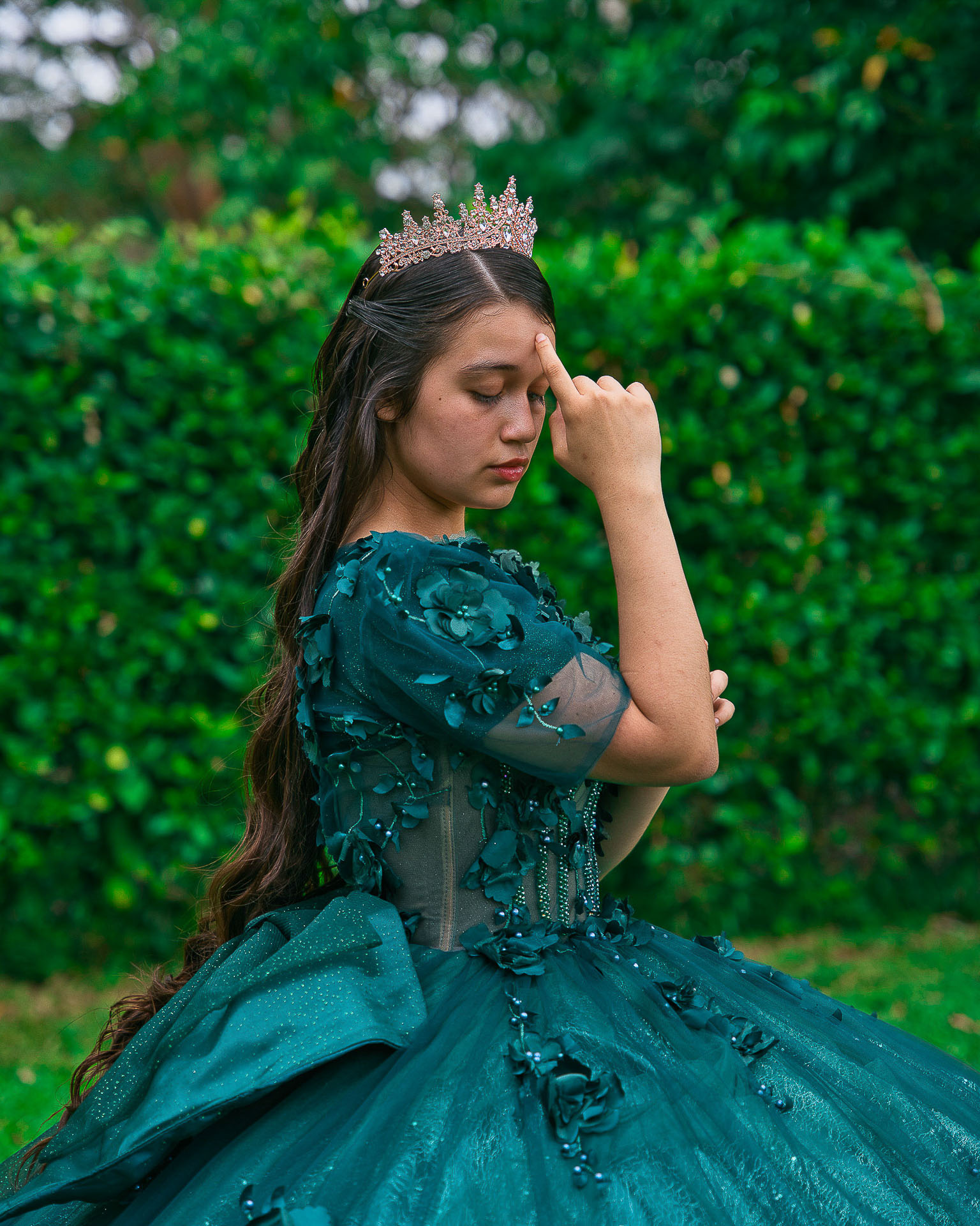 Retrato quinceañera